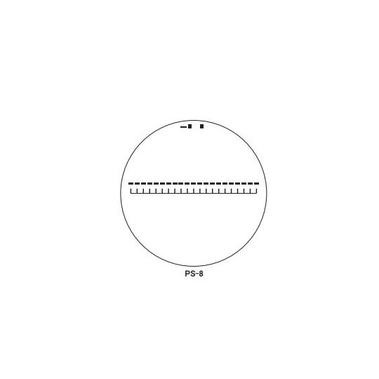 東海産業 PEAK スケール・ルーペ目盛板 10×用 PS-8 (2-191-05)