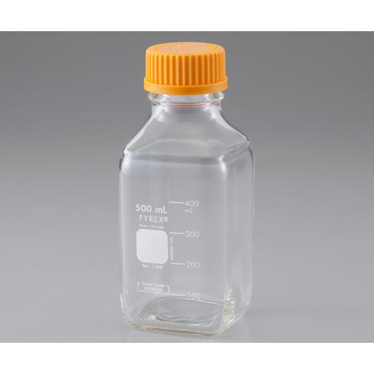 メディウム瓶角型 PYREX R 500mL コーニング・PYREX 1396-500 (2-195...