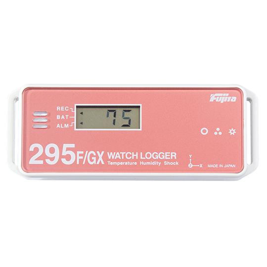 衝撃データロガー 温度・湿度・衝撃用 KT-295F/GX (2-2912-12)