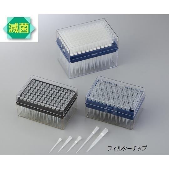 アイビスTMフィルターチップ 96本／ラック×10ラック 1〜200μL アズワン IN124-20...