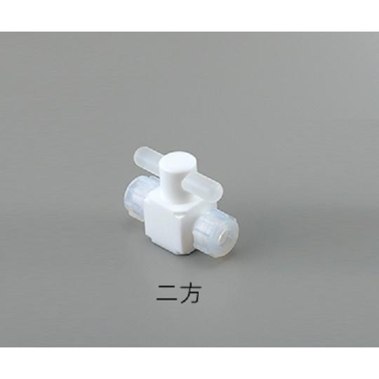 アズフロン R バルブ圧入型 二方 AF-VAL1／4 アズワン  (2-497-05)