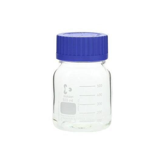 広口ねじ口瓶 デュラン R 500mL DWK Life Sciences 017250-500A ...