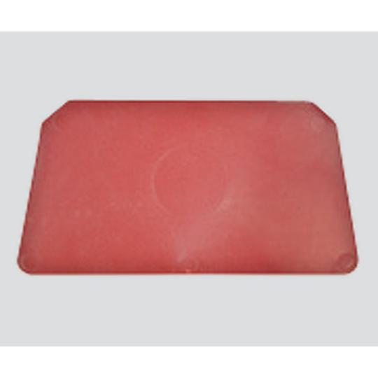 メタルディテクトワイドスクレーパー 230×118mm 赤 WL-R (3-4941-06)