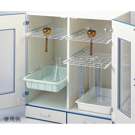 ダストアウトR ガラス器具保管庫 用スライドメッシュ20 アズワン  (3-5312-13)