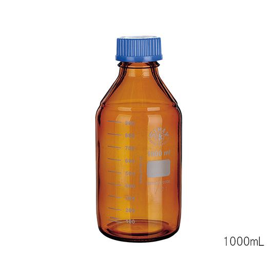 SIMAX ネジ口メディウム瓶 遮光 500mL 2070H/500 (3-6006-03)