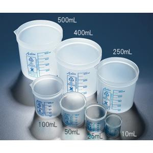 Azlon リブ付ポリプロビーカー Azlon 250mL BDA230P VE=1