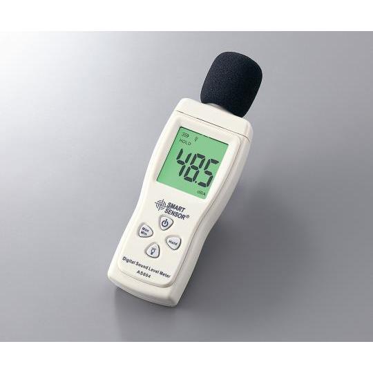 騒音計 A特性30〜130dB 校正証明書付 AS804 (3-6677-01-20)