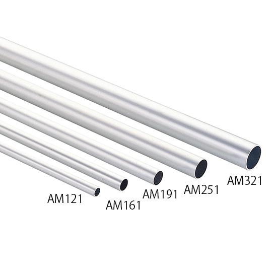 光 アルミパイプ Φ12×995mm 肉厚1mm 1パック 5本入 AM121 (3-7969-01...