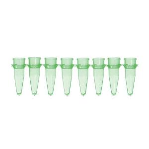 Bio Plas PCRチューブ 8連0.2mL 緑 125本入 5010-5 ) 取り寄せ商品