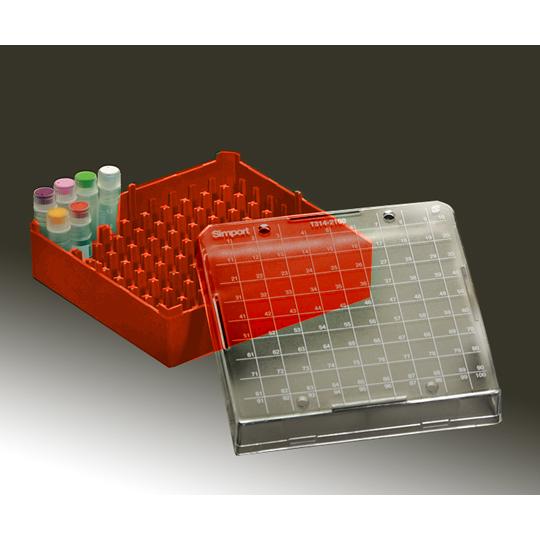 クライオストレージボックス Cryostore TM 赤 4個入 Simport T314-2100...