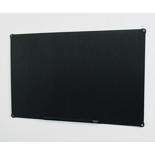 静電気吸着式掲示板 ESCLIP R 1000×650×3mm 黒  (3-9631-02)