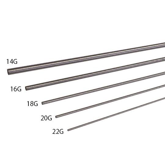 βチタンパイプ Φ0.90×Φ1.26mm BTP29018 (4-1586-03)