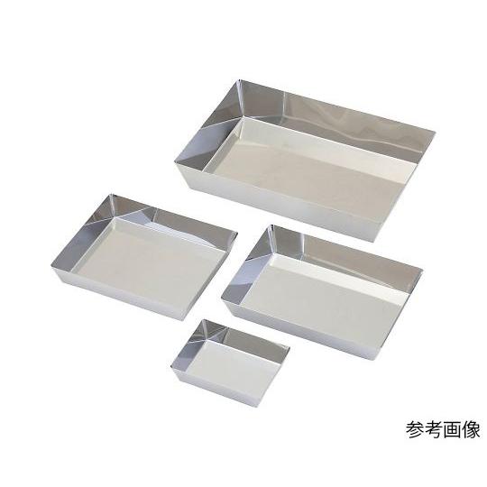 ステンレス直角バット Rレス 400×288×70mm 572 (4-2269-05)