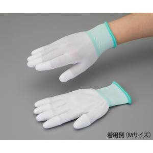 アズワン アズピュアPUクール手袋 ハイグリップ 10双入 M