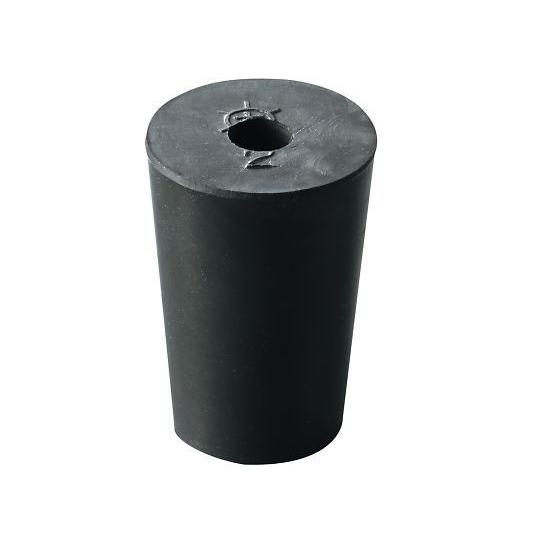 穴あきゴム栓 バイトンR栓 5号 Φ5mm アズワン  (4-389-15)