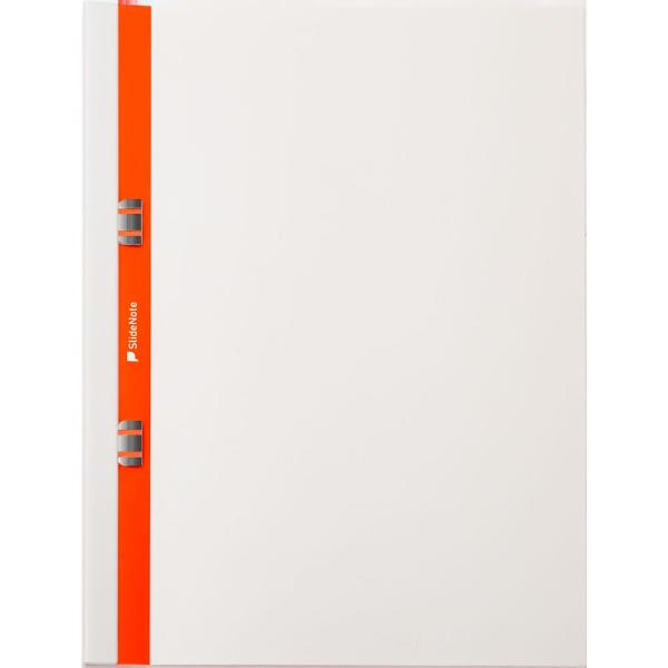 スライド式リングレスノート SlideNote A4 両開きタイプ ホワイト 2個入 研恒社 SN3...