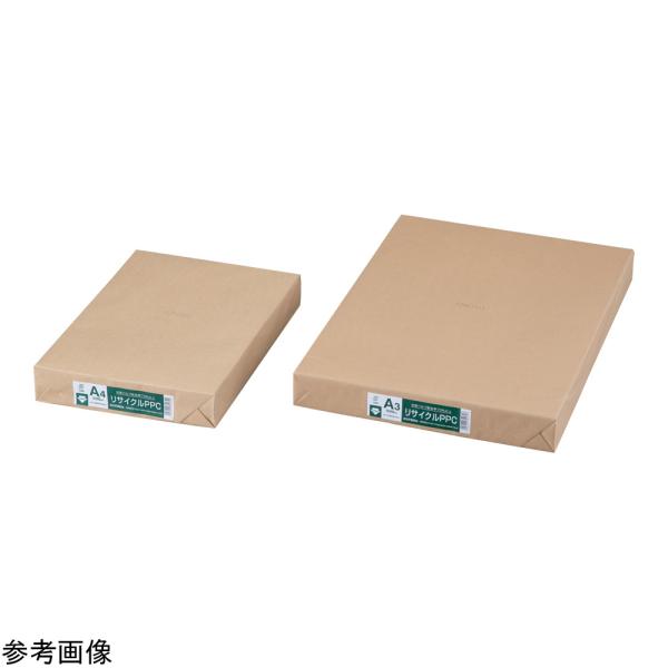 再生コピー用紙 リサイクルPPC A4 500枚×5冊入  (4-4675-11)