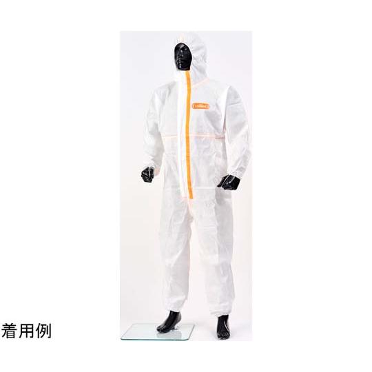化学防護服 LIVMOA(R)4500AS 耐水圧・帯電 XL 1枚 東レ H-11-001-XL ...