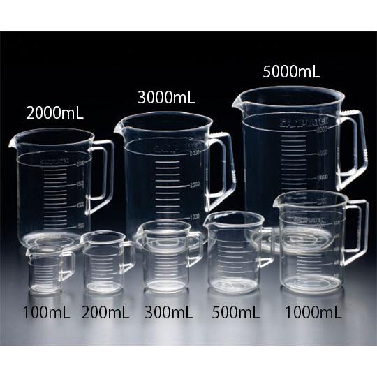 TPX手付きビーカー 2L  (6-220-06)