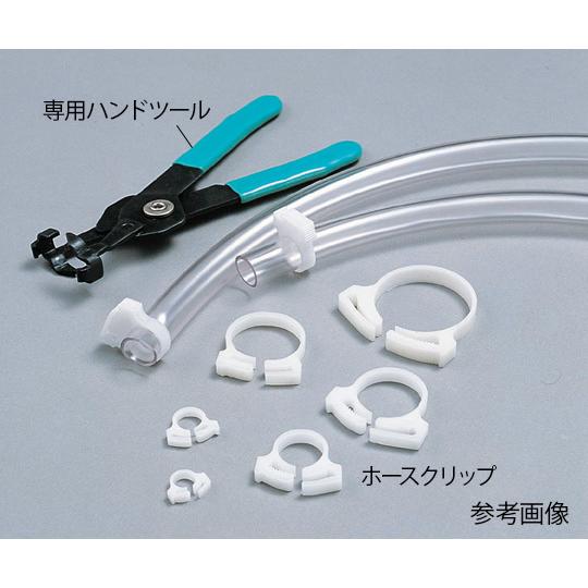 スナッパーホースクリップ デルリン R 製 φ13.0-15.3mm 1袋 100個入 ヘラマンタイ...
