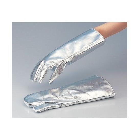 耐熱手袋 アルミカーボン ケブラー R 3本指タイプ (6-942-01)