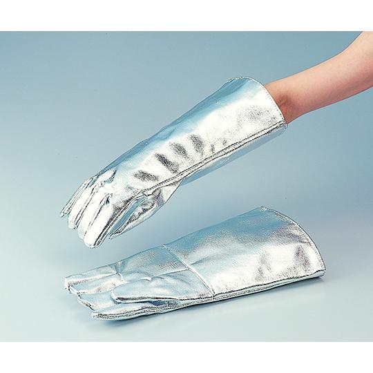 耐熱手袋 アルミカーボン ケブラー R 5本指タイプ (6-943-01)