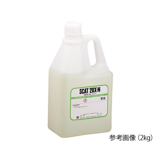 液体洗浄剤 スキャット R 中性・無リン 5kg 20X-N (6-9603-06)