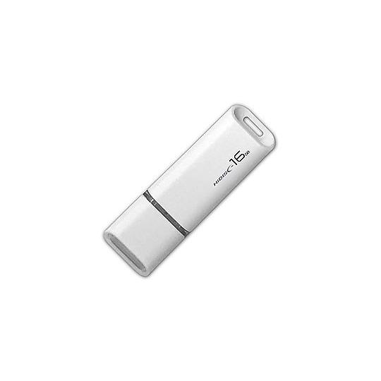 USB 2.0 フラッシュドライブ 16GB 白 キャップ式 HIDISC HDUF113C16G2...