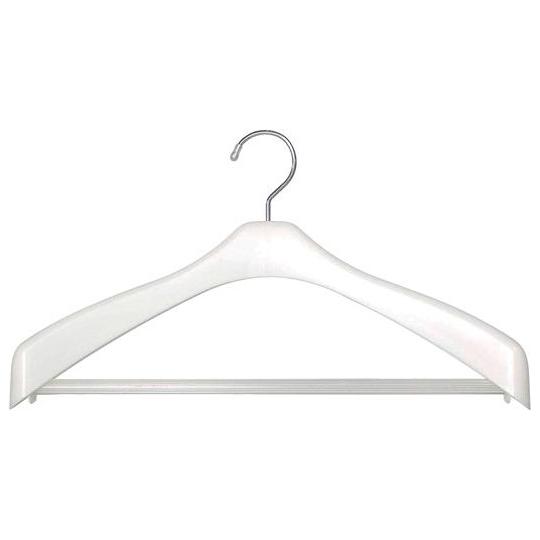 ジャケットハンガー Livido ジャケットストップ42 パールホワイト シンコハンガー 60-38...