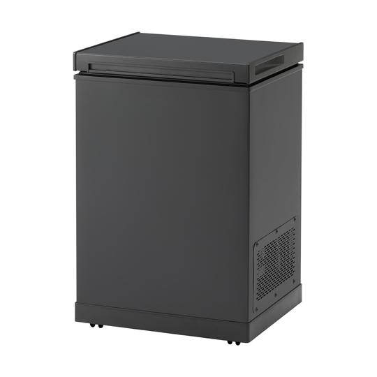 冷やすゴミ箱 CLEANBOX-L ブラック SANKA SCB-040-BK 60-4422-19