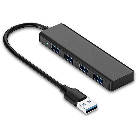 USBハブ2.0 バスパワー 4ポート ブラック ヤザワコーポレーション YUSBHUB 60-61...