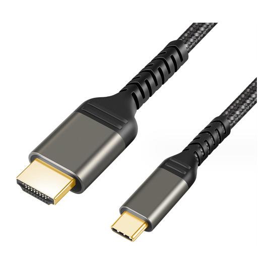 TypeC-HDMI変換ケーブル1.8m ヤザワコーポレーション YTYPECHDMI18 60-6...