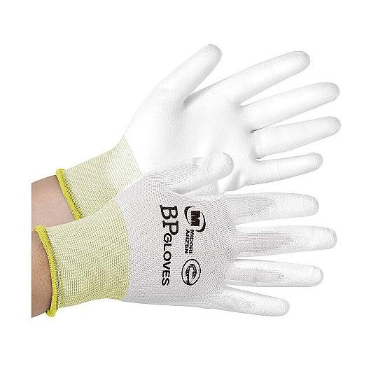 エコマーク認定 作業用手袋 BPグローブ ウレタン背抜き LLサイズ 1袋 10双入 ミドリ安全 C...