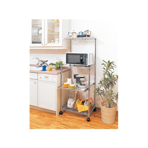 メタルラックスライドトレー 囲い付き アイリスオーヤマ MR-61KST (61-0427-30)