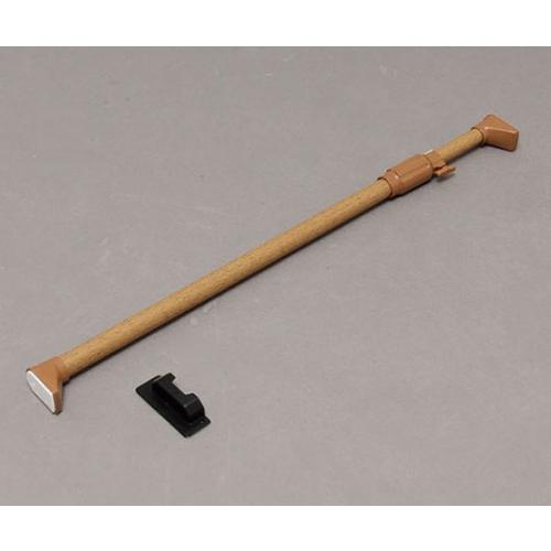 木調強力伸縮棒 ダークブラウン アイリスオーヤマ H-MNPJ-120 (61-0443-32)