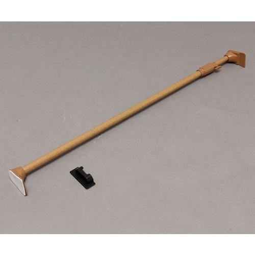 木調超強力伸縮棒 ダークブラウン アイリスオーヤマ H-MUPJ-190 (61-0443-35)