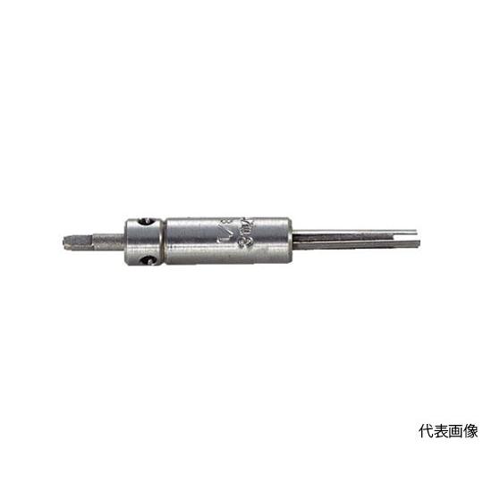 折れ込みタップ除去工具 三本爪 6mm 1/4用 トラスコ中山 PT3-6 (61-1475-02)