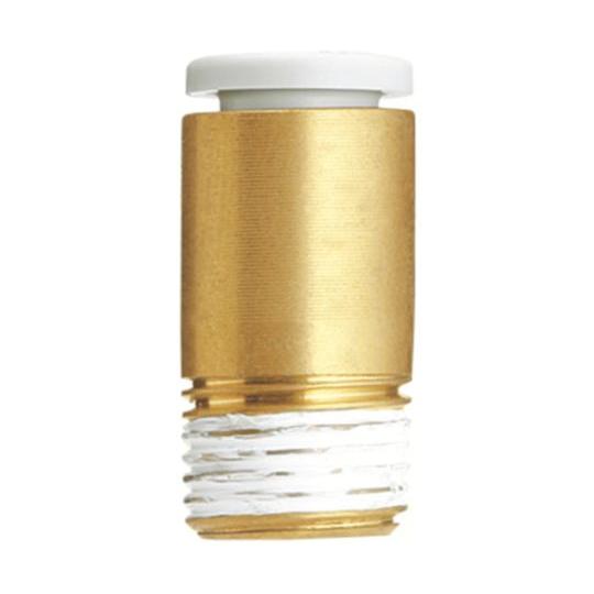 ワンタッチ管継手 六角穴付ハーフユニオン 4mm・R1/8 SMC KQ2S04-01AS (61-...