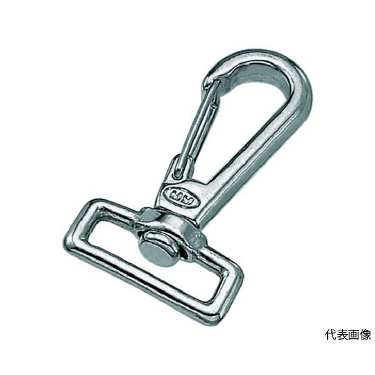 スイベルベルトフック ステンレス製 41mm 1個=1袋 トラスコ中山 TSV-3 (61-2109...