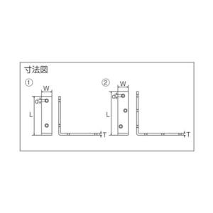 ステンレス 金折KLM型 30×150×150...の詳細画像2