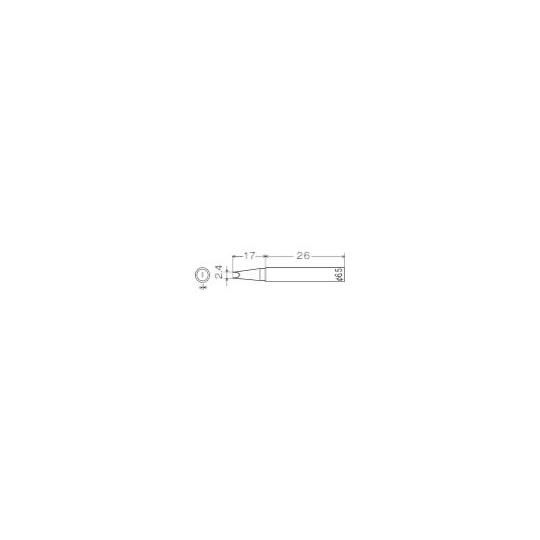 PX-601/601AS用交換こて先 2.4D 太洋電機産業 goot PX-60RT-2.4D (...