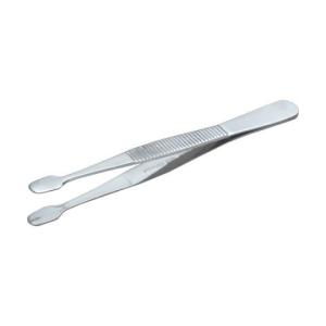 ステンレス製ピンセット 120mm 切手用 トラスコ中山 TSP-32 (61-2191-74)｜A1ショップ 土日・祝日・夏季・年末年始休業