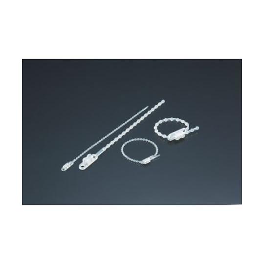 ダブルヘッドノットタイ 幅3.6mmX230mm最大結束φ62黒 1袋 100本入 トラスコ中山 T...