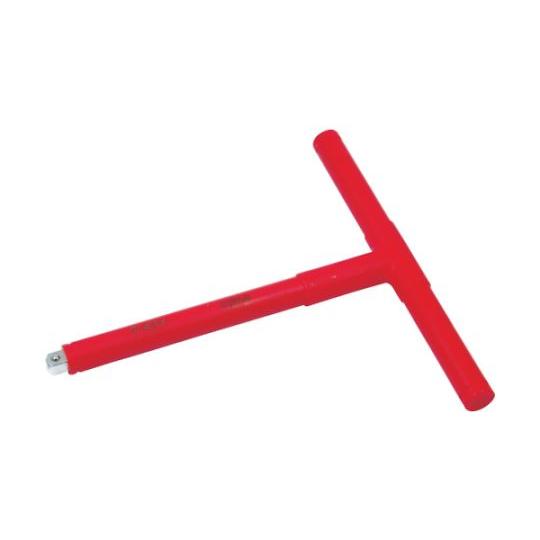 絶縁Tハンドル 3/8 ハンドル長21mm 全長220mm Tech-EV OLC656072A (...