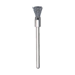 エンド型ブラシ 硬鋼線 線0.1X筒径Φ5X軸Φ3 トラスコ中山 0.53 (61-2633-02)の商品画像