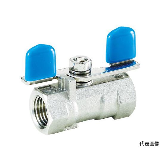 ステンレス鋼製3.92MPaレデュースボアタイプボール弁25A 1 フジキン UBVN-14F-BU...