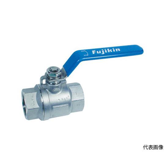 ステンレス鋼製3.92MPaフルボアタイプボール弁15A 1/2 フジキン UBVNF-14D-R ...