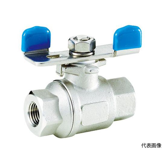 ステンレス鋼製3.92MPaフルボアタイプボール弁20A 3/4 フジキン UBVNF-14E-BU...