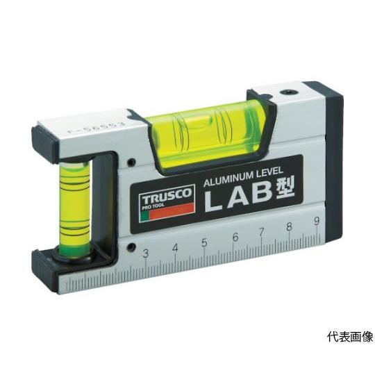 トラスコ中山 箱型アルミレベル マグネット付 100mm LABM-100 (61-2923-14)