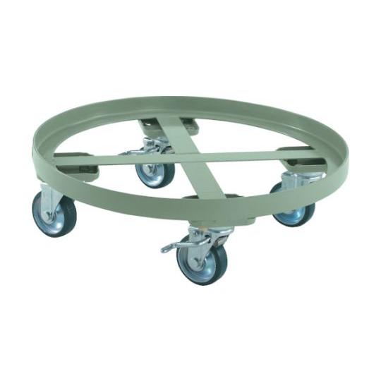 円形台車 全周ガイド型 荷重300kg 台寸Φ610 S付 トラスコ中山 RC-300S (61-3...